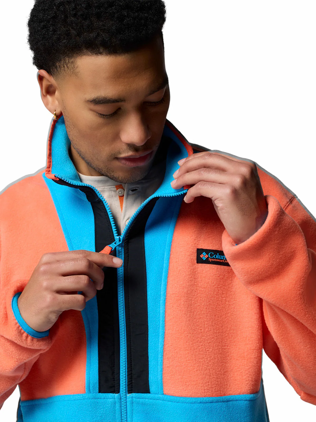 Polar Hombre Backbowl Ii Full Zip Naranjo Columbia - Image 4