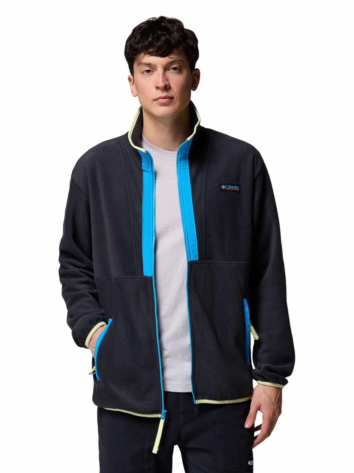Polar Hombre Backbowl Ii Full Zip Negro Columbia - Image 3