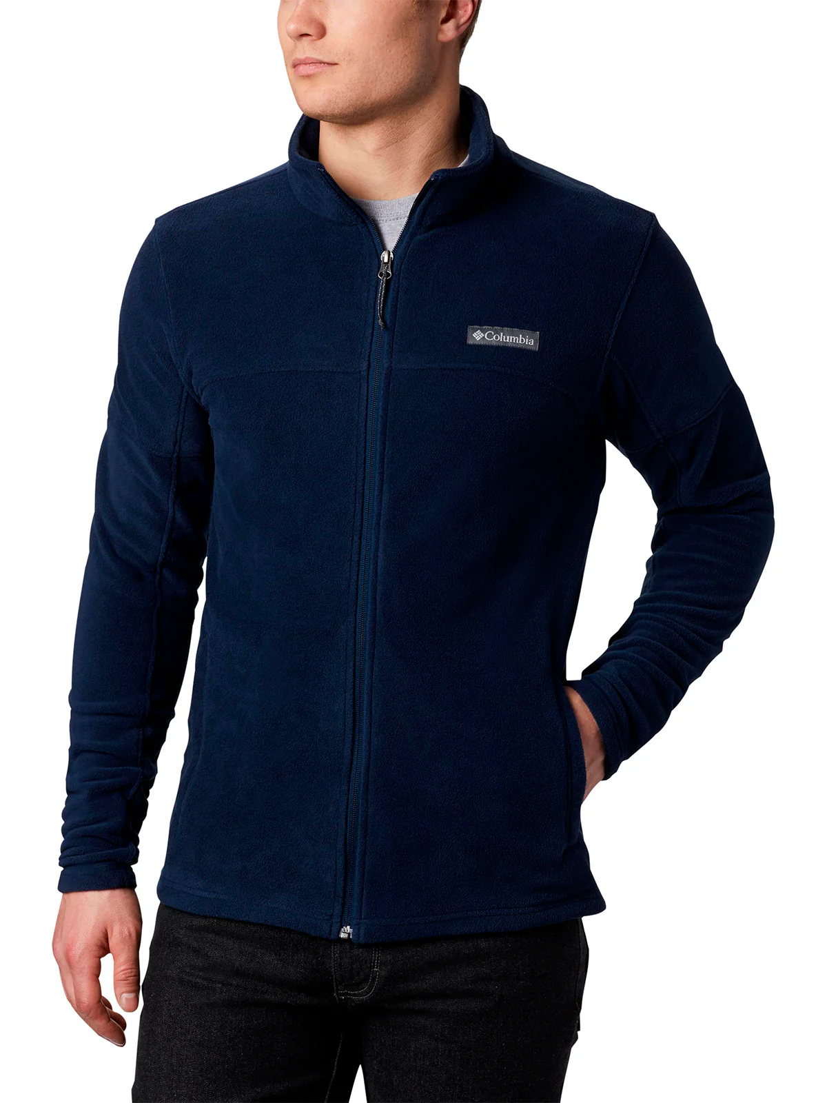 Polar Hombre Basin Trail Full Zip Azul Collegiate Navy Uso Diario Columbia