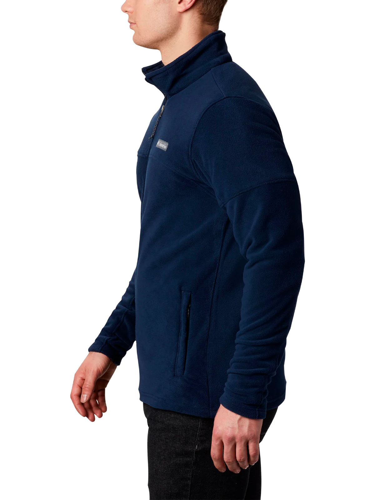 Polar Hombre Basin Trail Full Zip Azul Collegiate Navy Uso Diario Columbia - Image 2