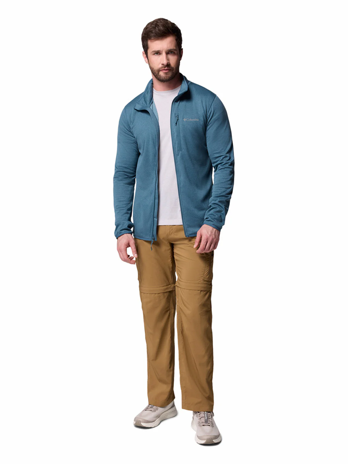 Polar Hombre Essential Hike Grid Azul Everblue Columbia - Image 9