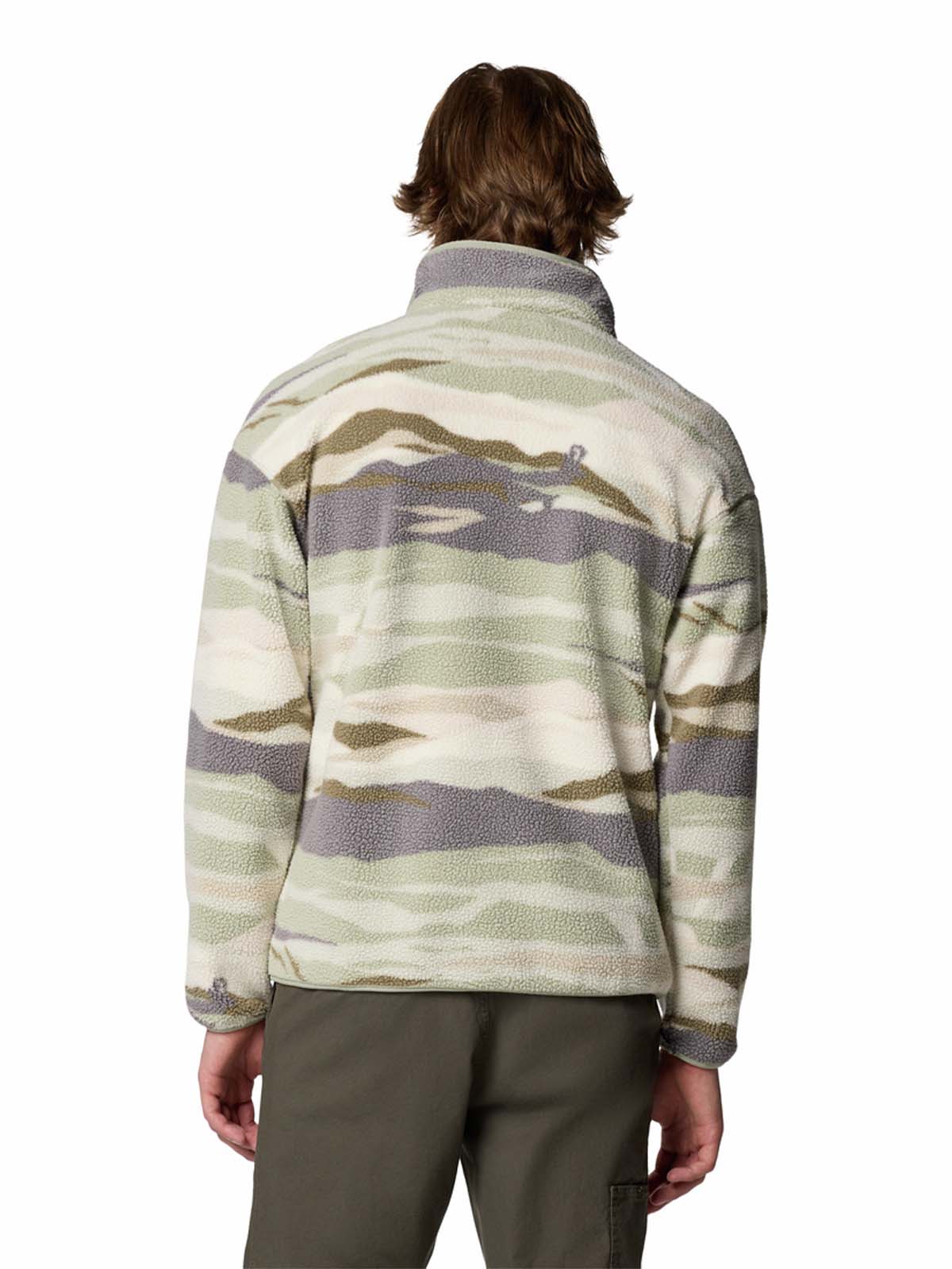Polar Hombre Helvetia Snap Fleece Beige Columbia - Image 4
