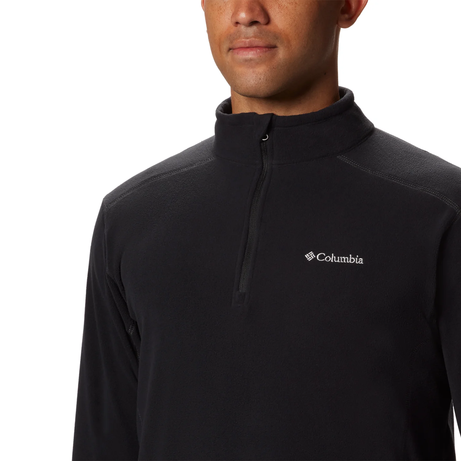 Polar Hombre Klamath Range Half Zip Negro Columbia - Image 3