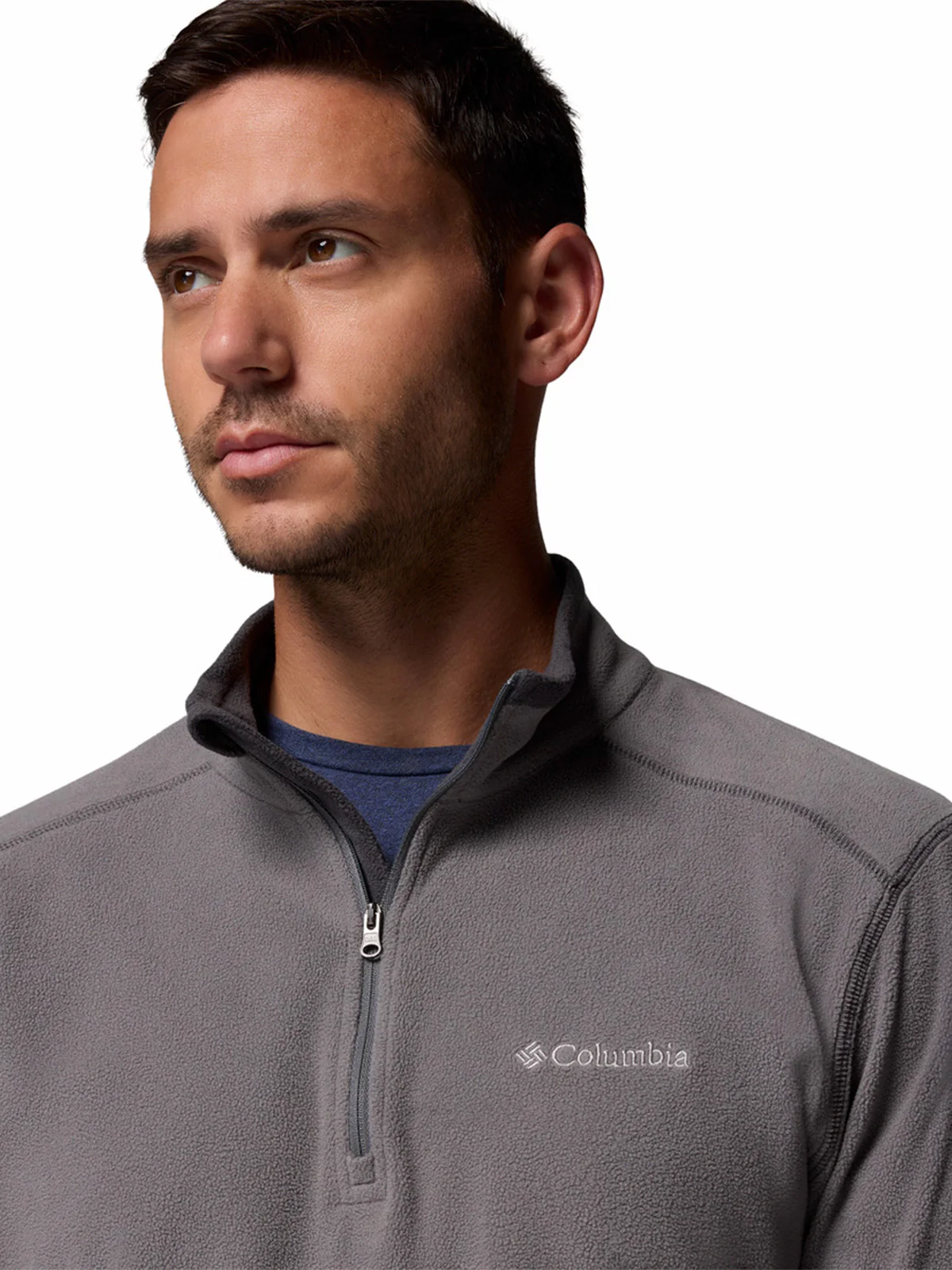 Polar Hombre Slim Fit Klamath Range™ II Half Zip Gris Columbia - Image 3