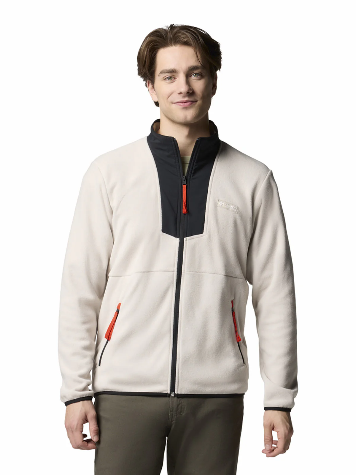 Polar Hombre Sequoia Grove Full Zip Gris Dark Stone Columbia