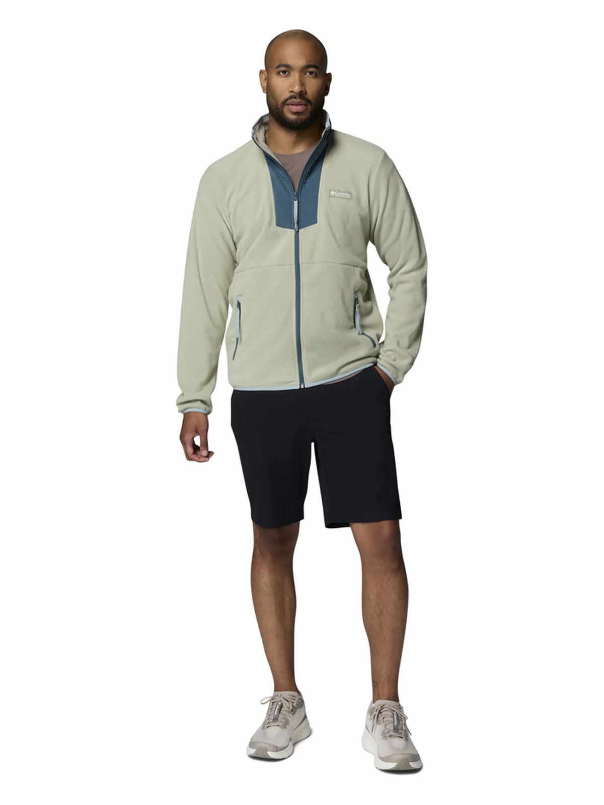 Polar Hombre Sequoia Grove Full Zip Gris Safari Columbia - Image 6