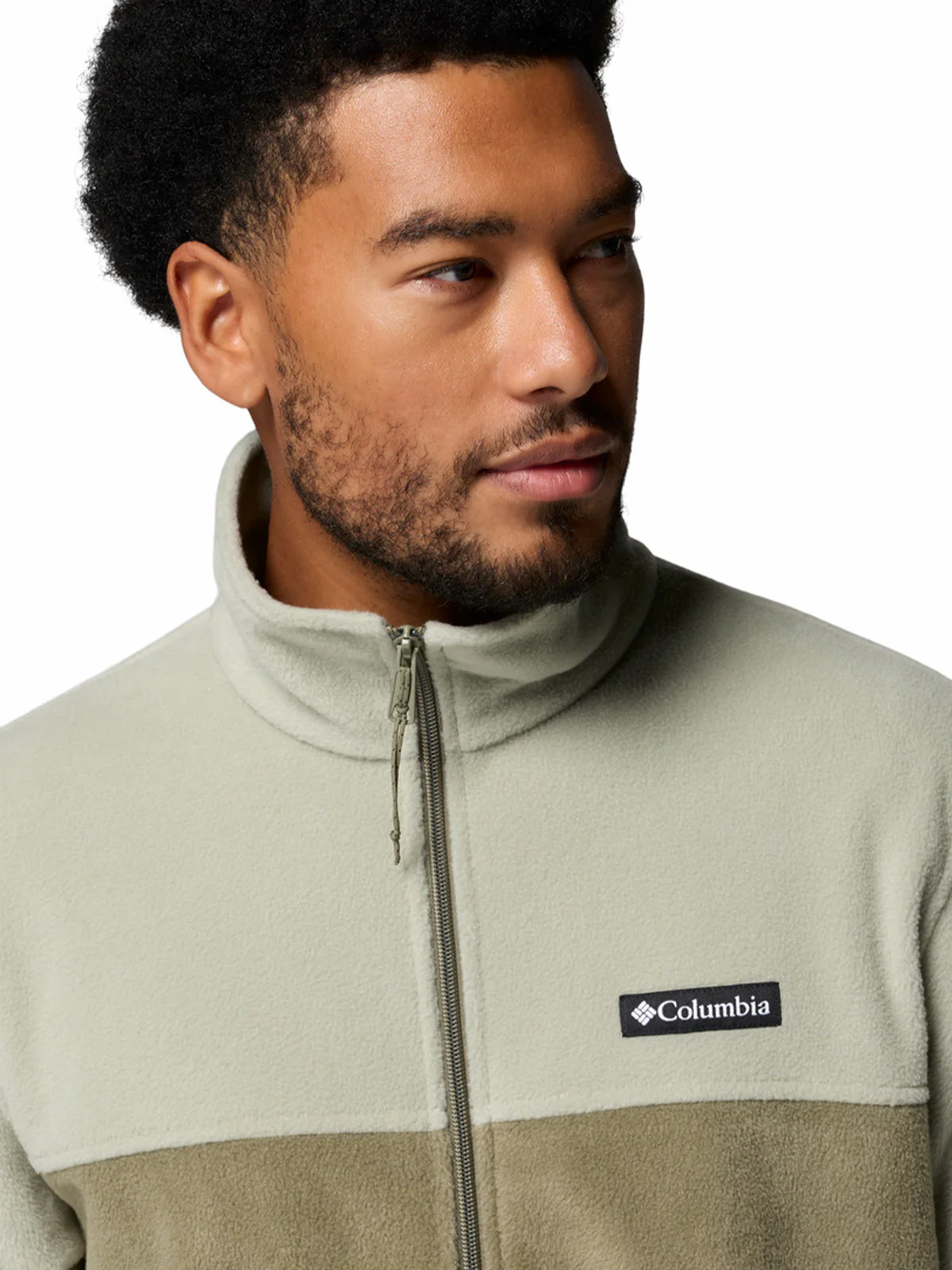Polar Hombre Steens Mountain Full Zip 2.0 Gris Safari Columbia - Image 4
