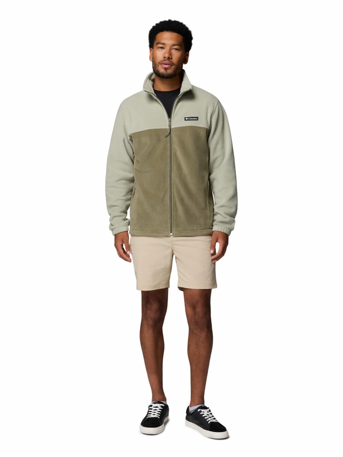 Polar Hombre Steens Mountain Full Zip 2.0 Gris Safari Columbia - Image 7