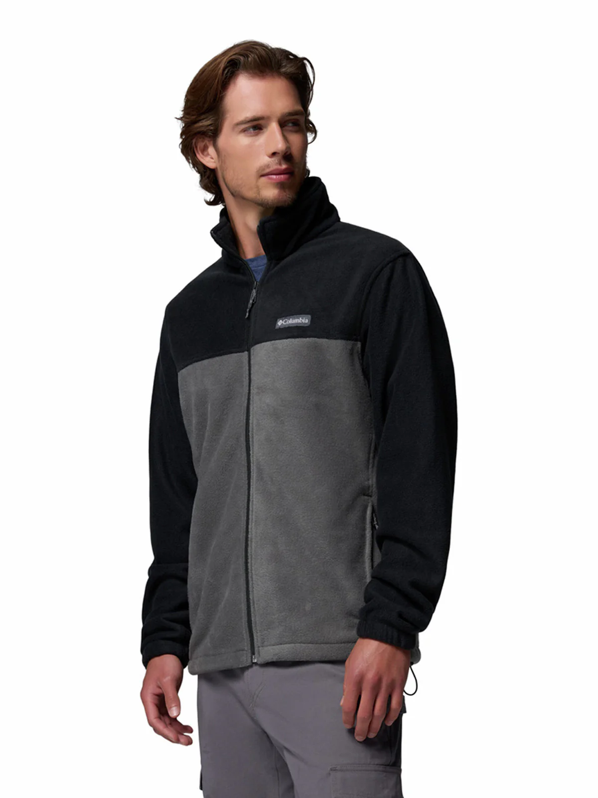 Polar Hombre Steens Mountain Full Zip 2.0 Negro Black Uso Diario Light Warm Columbia - Image 2