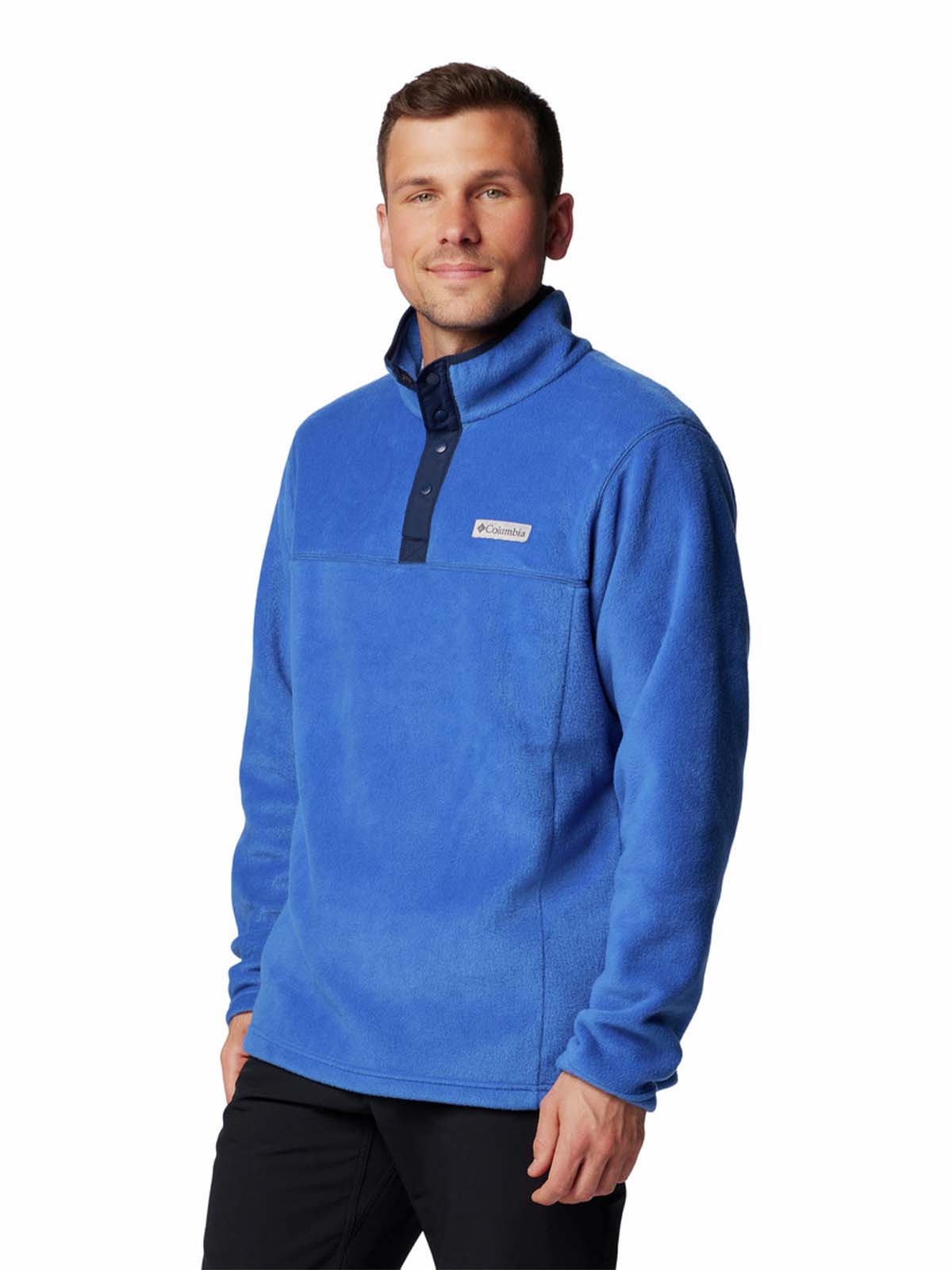 Polar Hombre Steens Mountain Half Zip Azul Columbia - Image 2