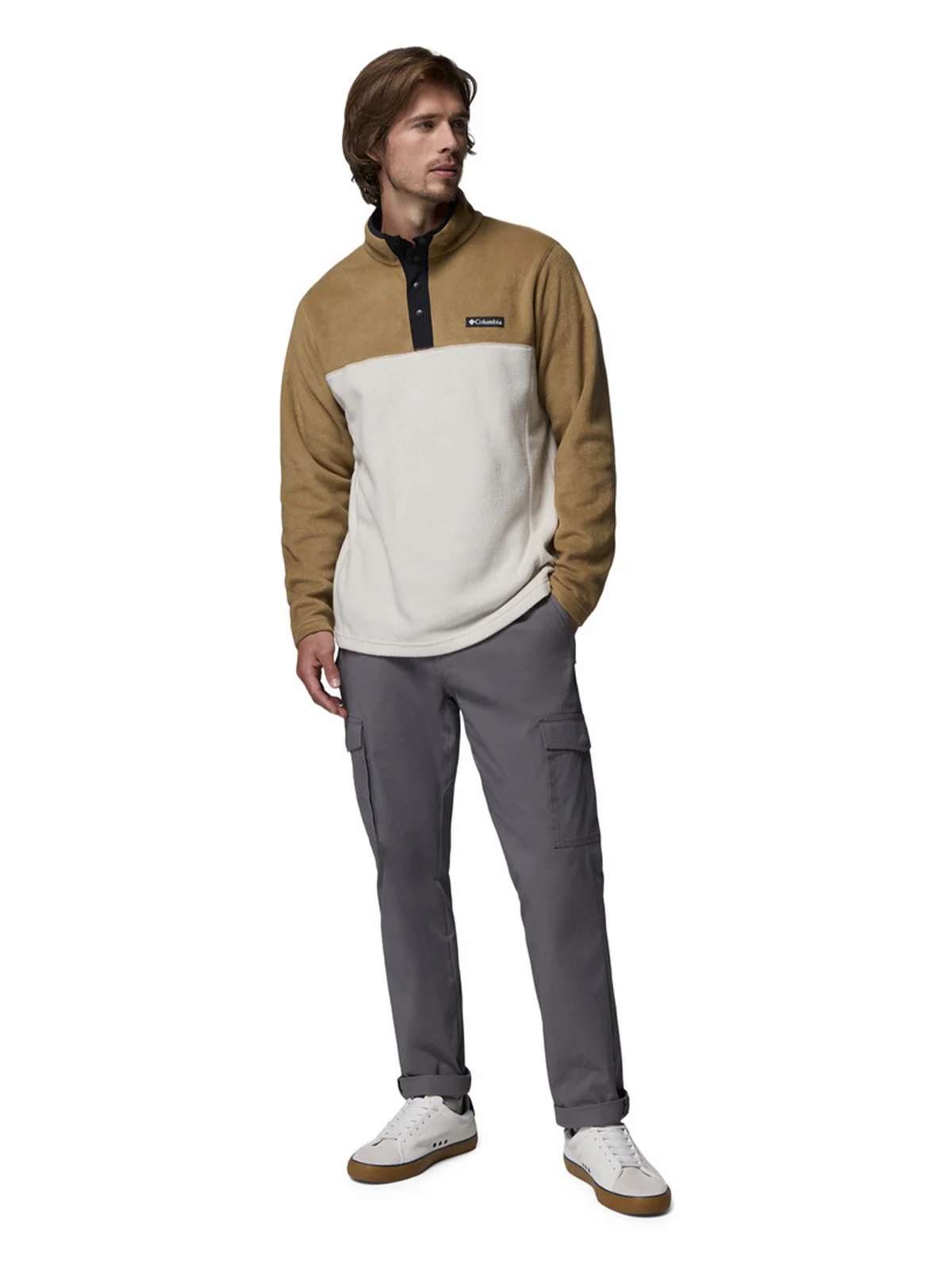 Polar Hombre Steens Mountain Half Snap Gris Columbia - Image 6