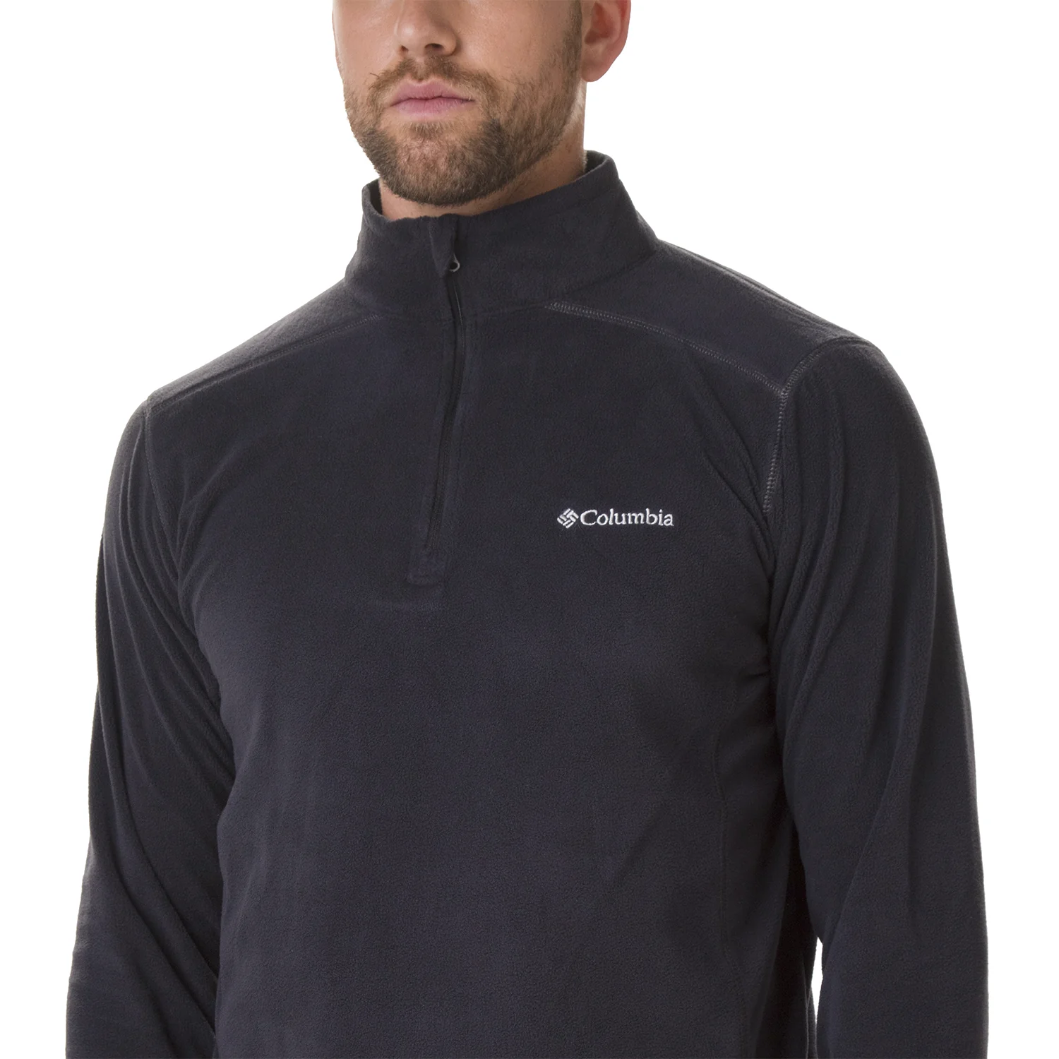 Polar Hombre Klamath Range™ II Half Zip Negro Black Columbia - Image 2