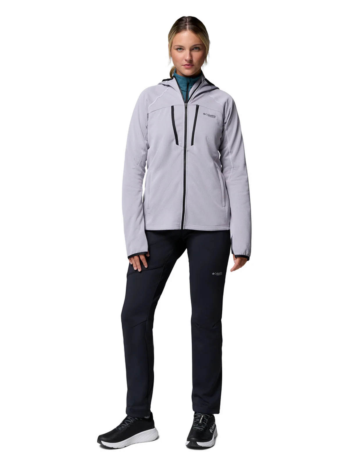 Polar Mujer Arctic Crest Bonded Morado Columbia - Image 10