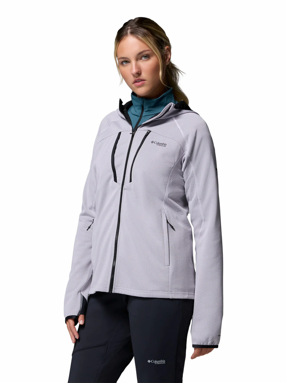 Polar Mujer Arctic Crest Bonded Morado Columbia - Image 2