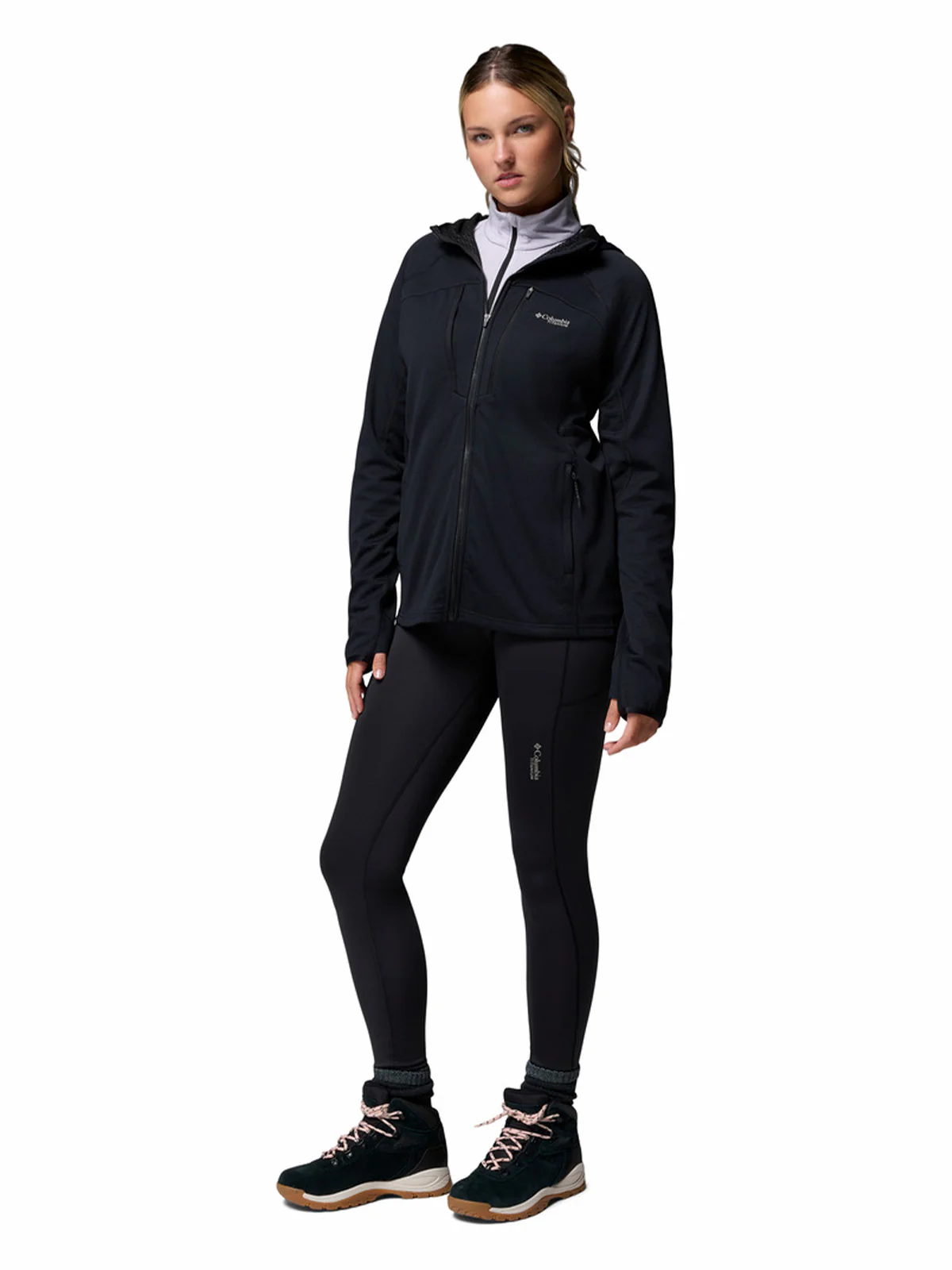 Polar Mujer Arctic Crest Bonded Negro Columbia - Image 10