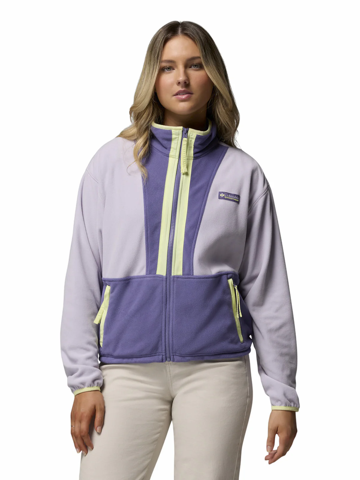 Polar Mujer Backbowl II Full Zip Morado Columbia