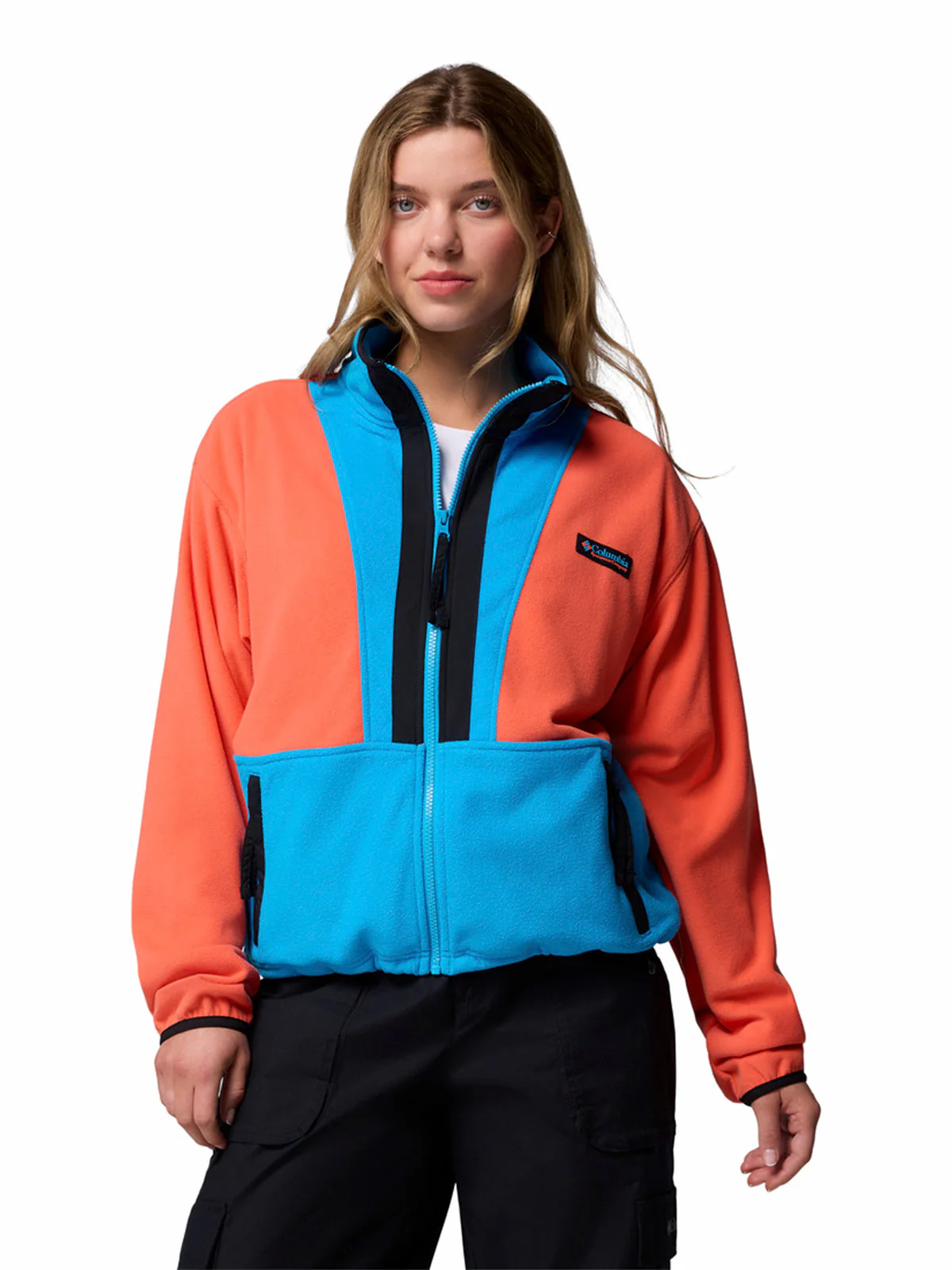 Polar Mujer Backbowl II Full Zip Naranjo Columbia