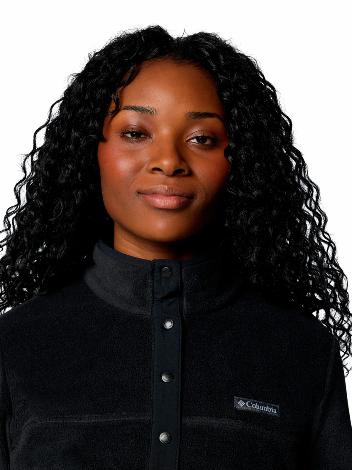Polar Mujer Benton Springs Half Snap Negro Columbia - Image 3