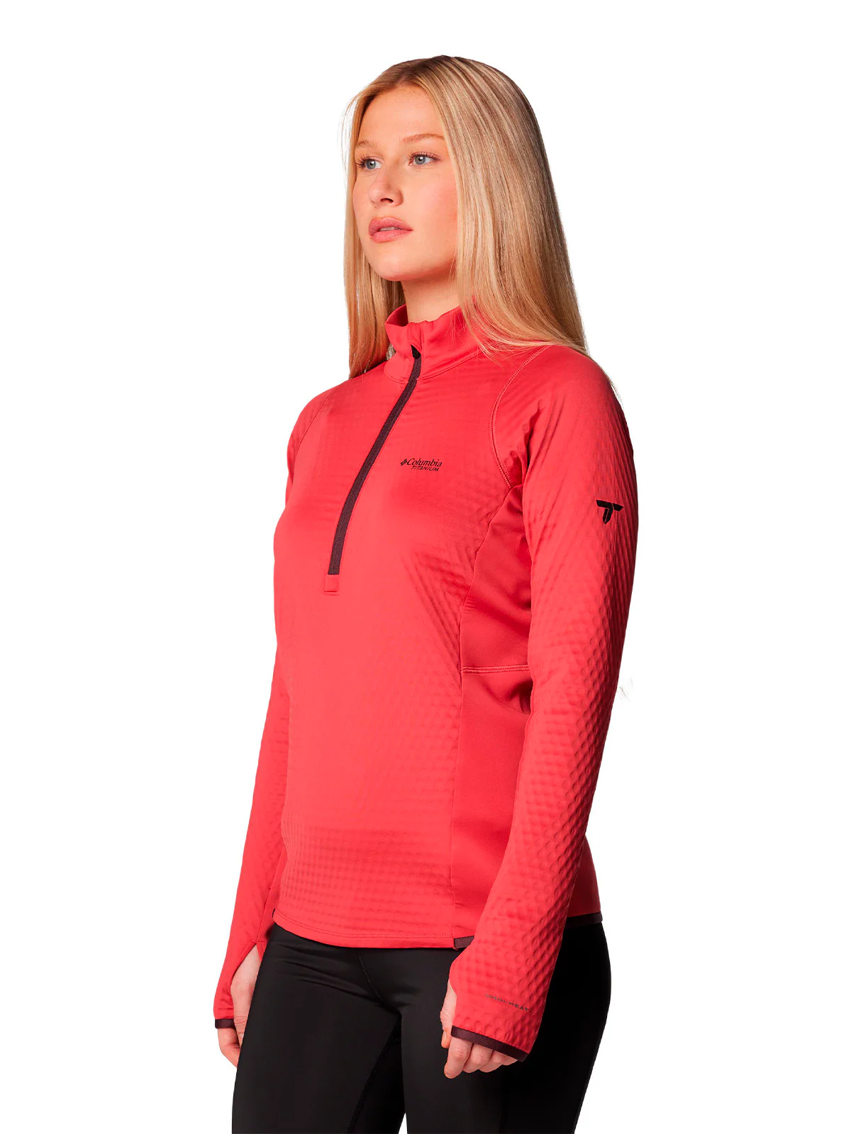 Polar Mujer Crystal Leaf Omni Heat Rojo Columbia - Image 2