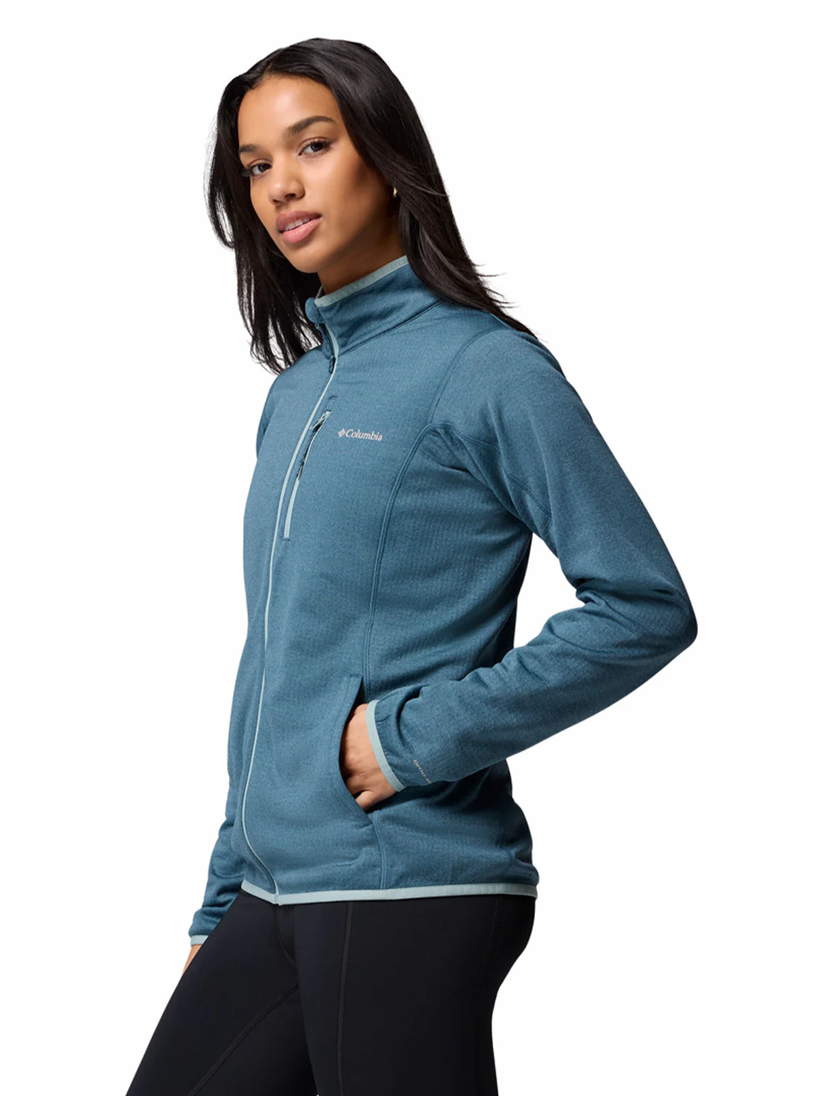 Polar Mujer Essential Hike Grid Azul Columbia - Image 2