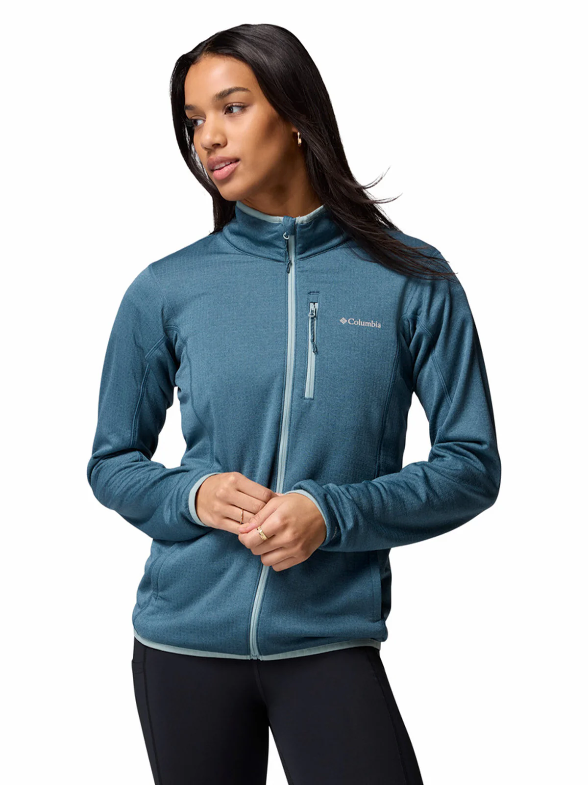 Polar Mujer Essential Hike Grid Azul Columbia - Image 6