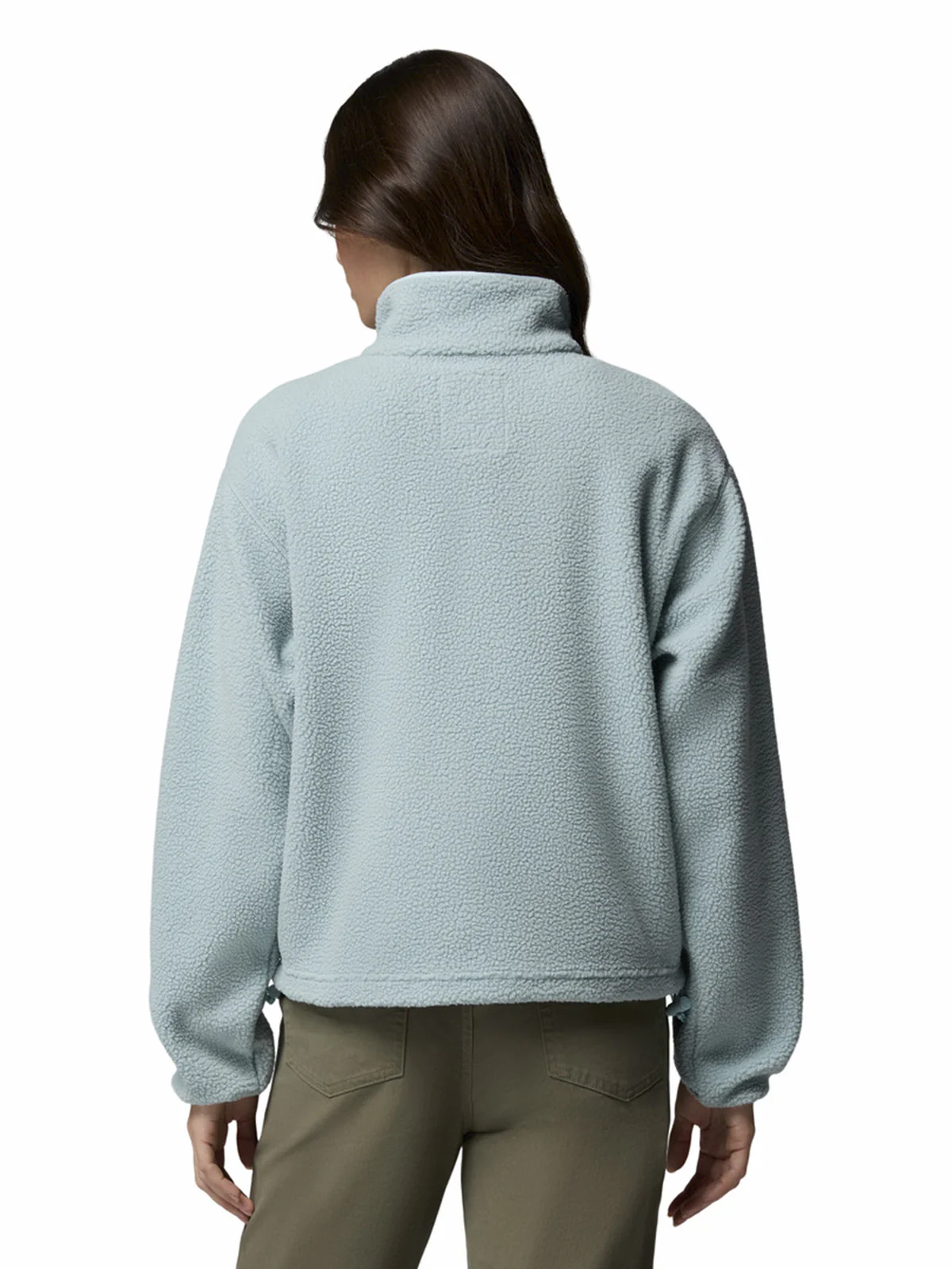 Polar Mujer Helvetia II Cropped Half Snap Azul Columbia - Image 4