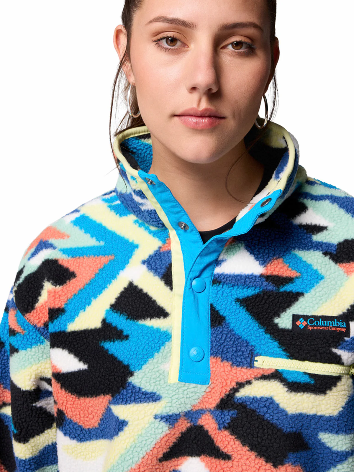 Polar Mujer Helvetia Ii Printed Azul Columbia - Image 5