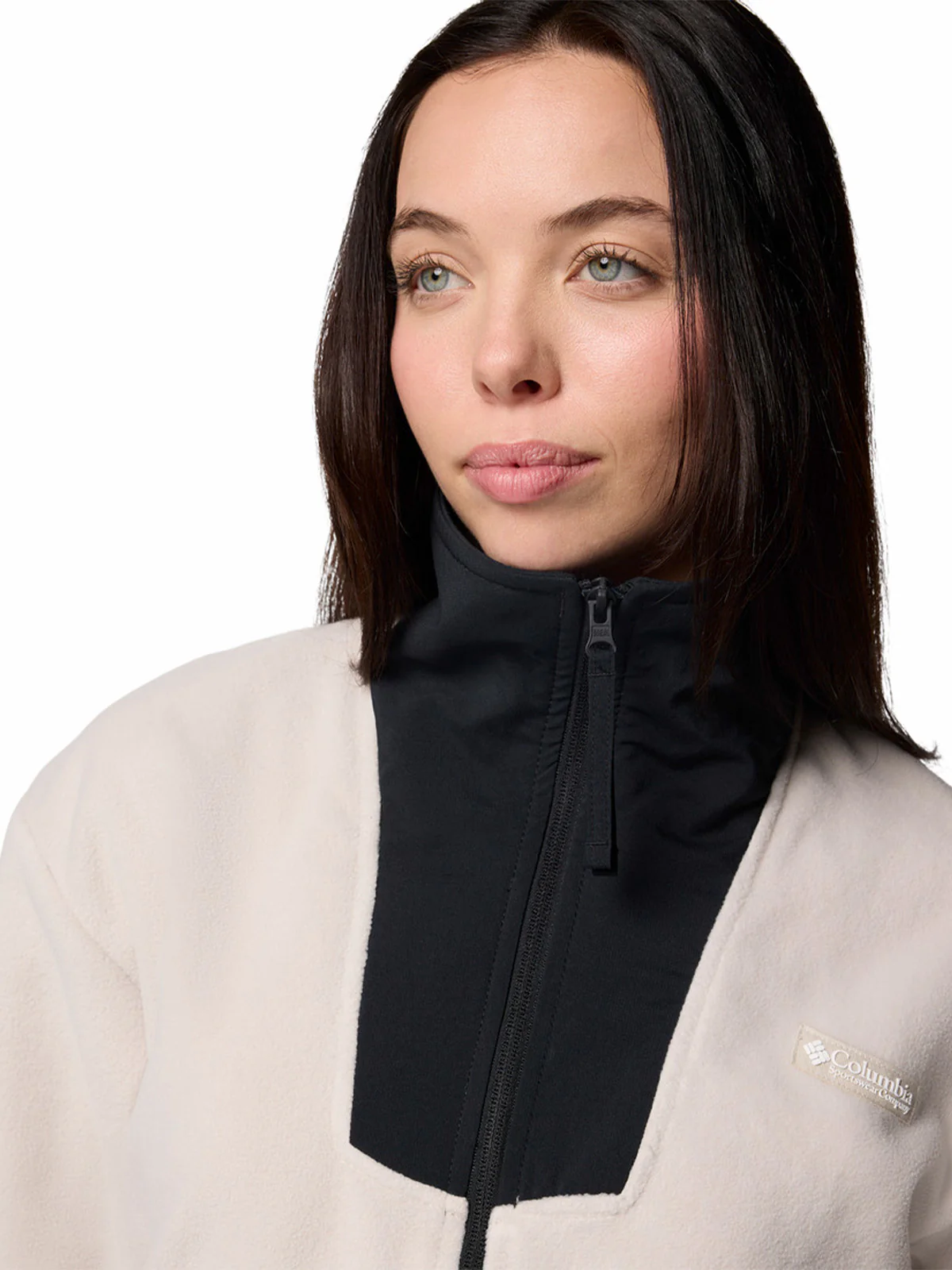 Polar Mujer Sequoia Grove Full Zip Gris Columbia - Image 3