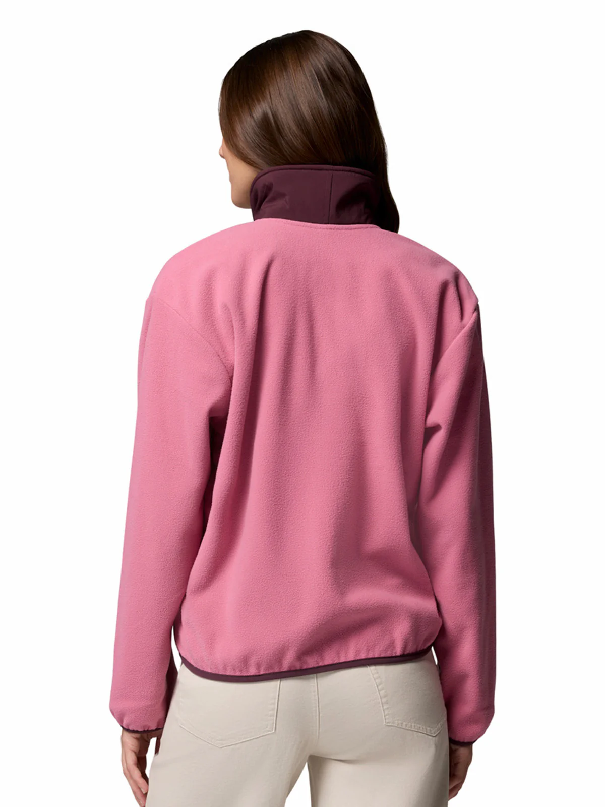 Polar Mujer Sequoia Grove Full Zip Rosado Rosette Columbia - Image 5