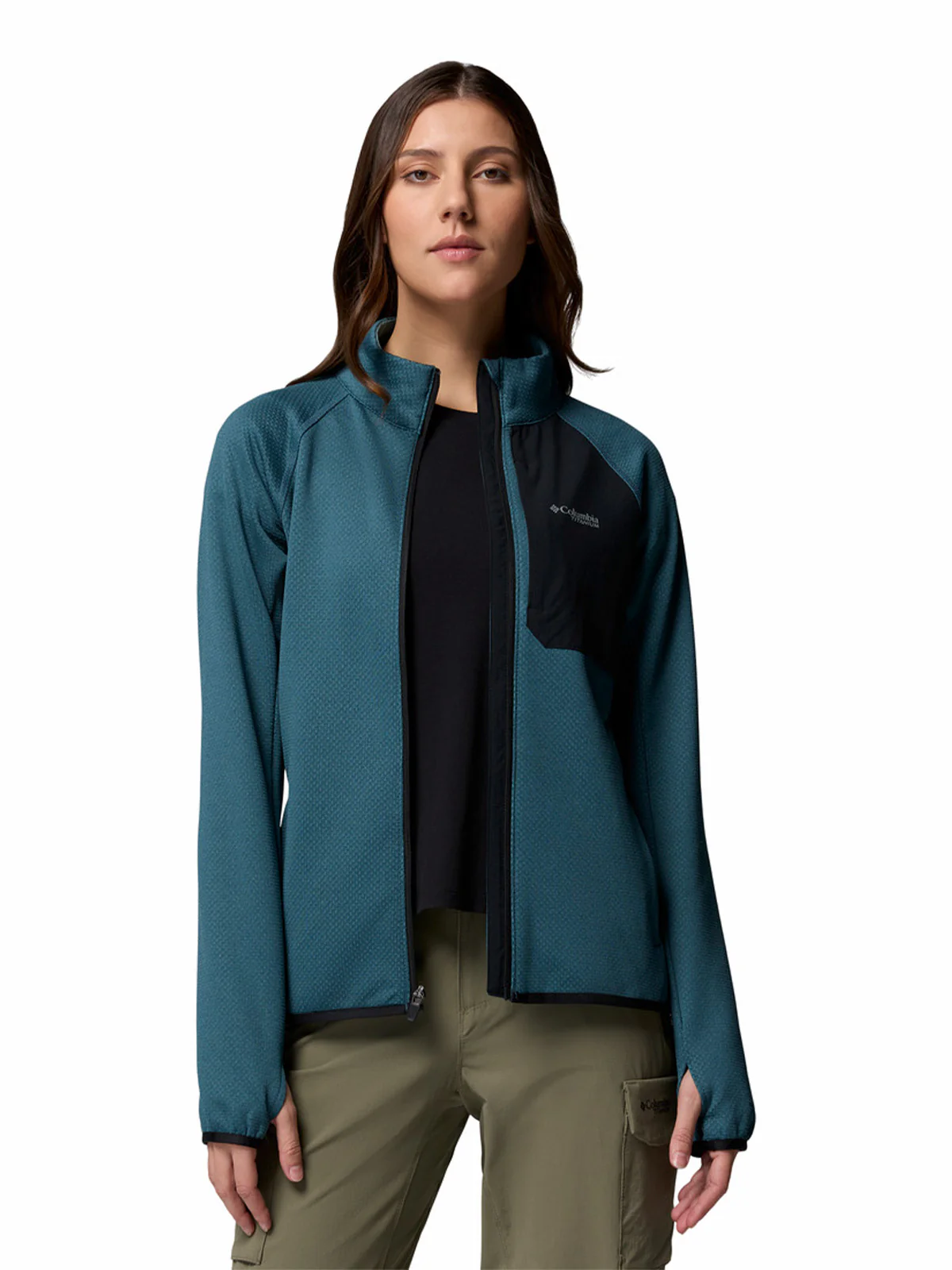 Polar Mujer Triple Canyon Grid Azul Columbia
