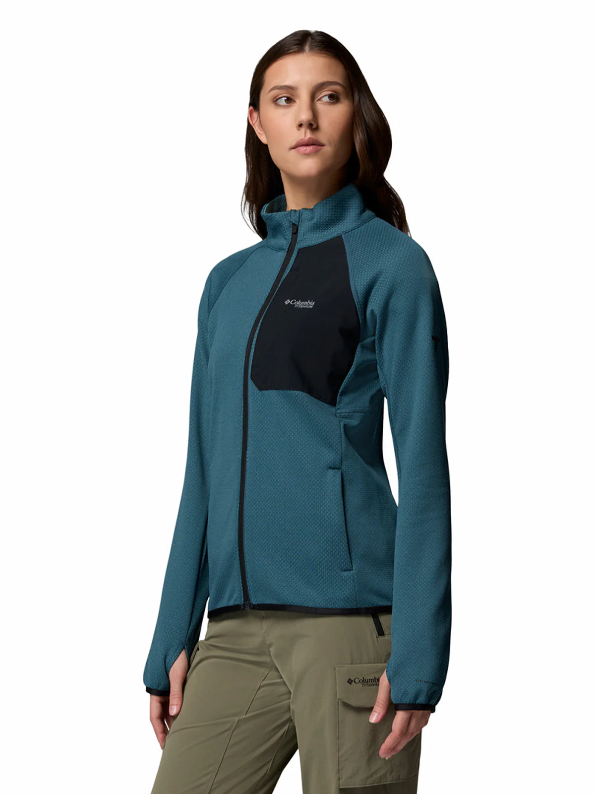 Polar Mujer Triple Canyon Grid Azul Columbia - Image 2