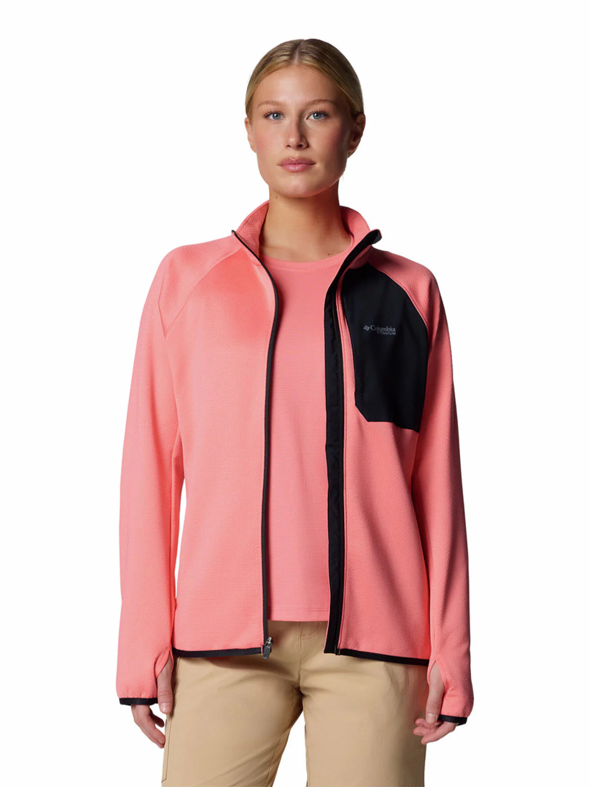 Polar Mujer Triple Canyon Grid Rosado Columbia - Image 6