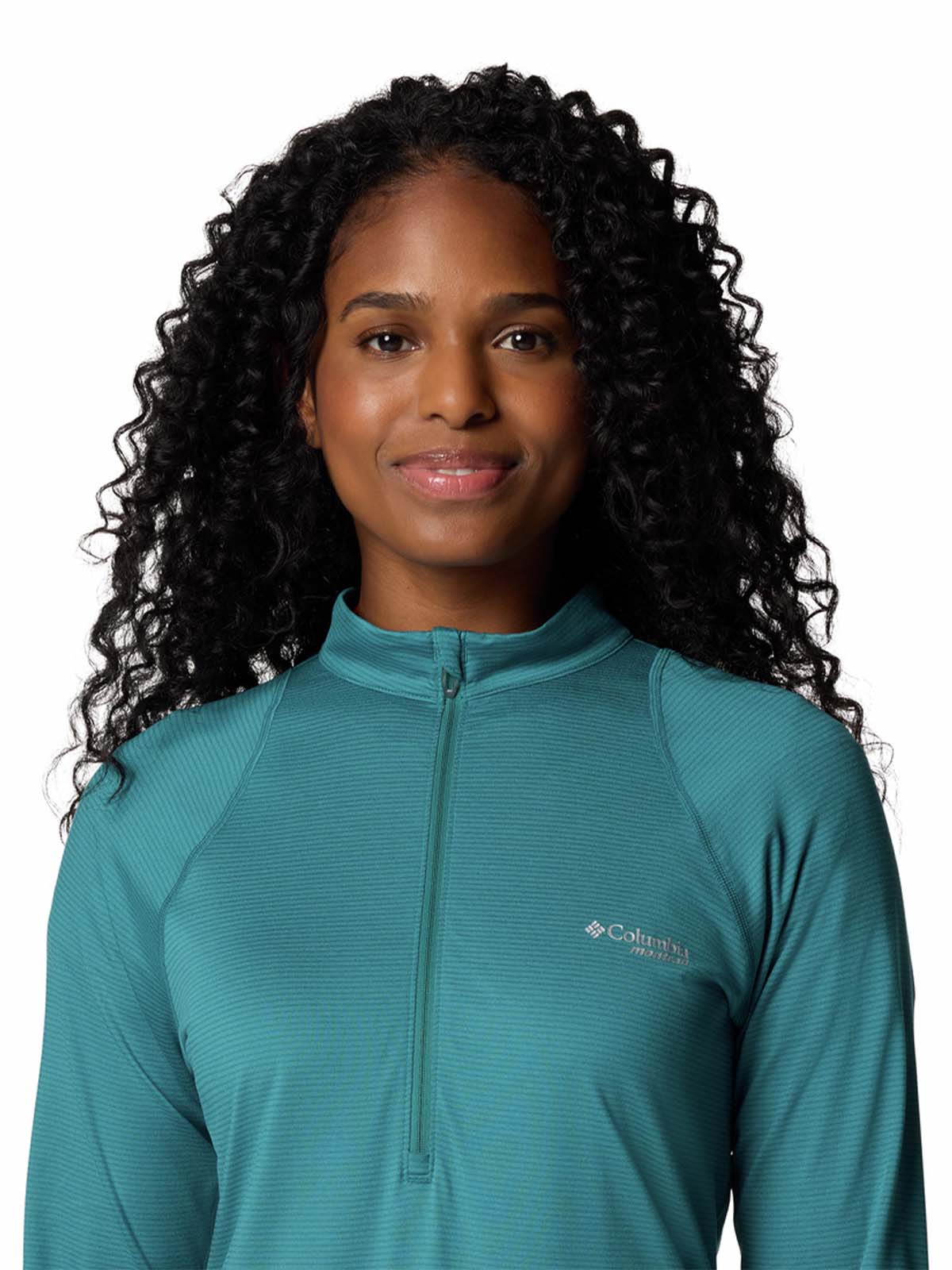 Polar Mujer Endle Trail 1/2 Zip Azul Columbia - Image 3