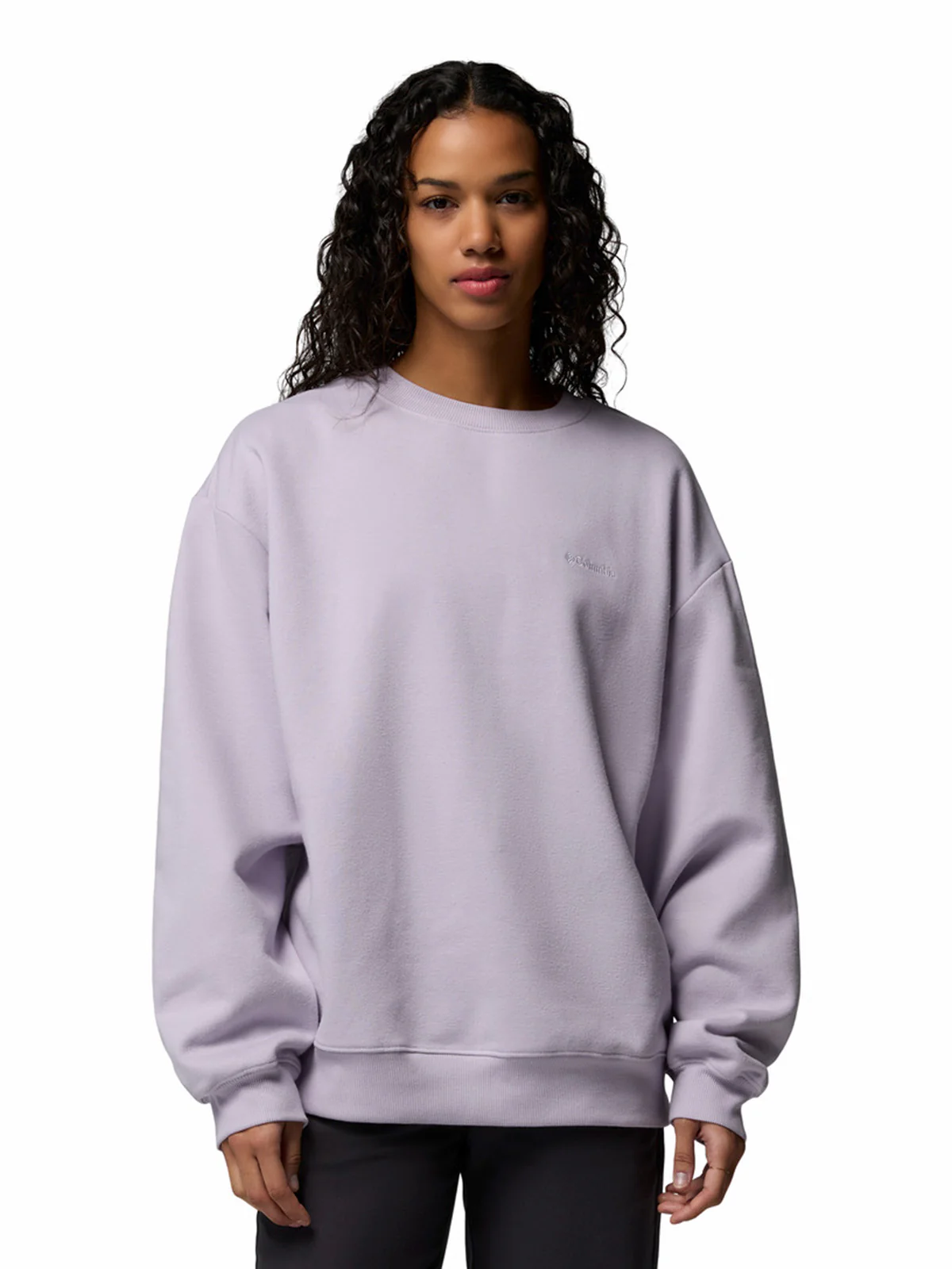 Polerón Mujer Aldermore Crew Morado Columbia