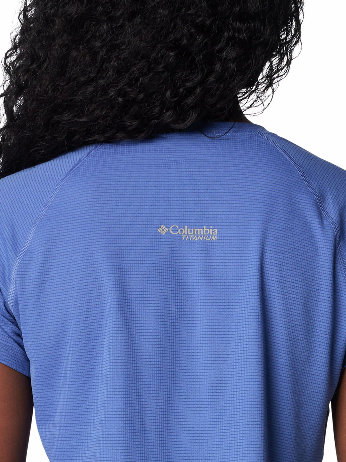 Polera Manga Corta Mujer Cirque River Crew Azul Columbia - Image 4