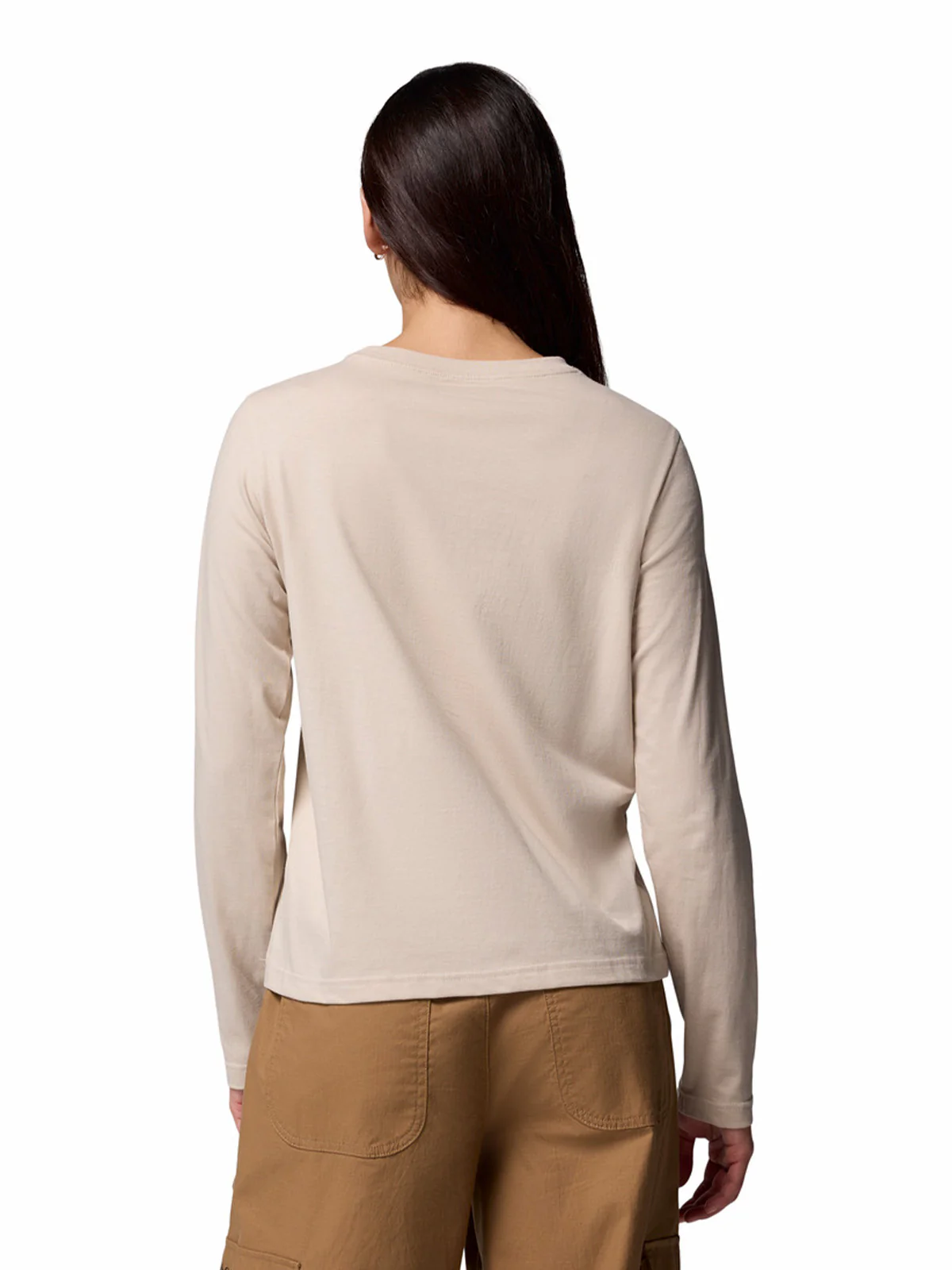 Polera Manga Larga Mujer Rolling Bend Graphic Gris Columbia - Image 4
