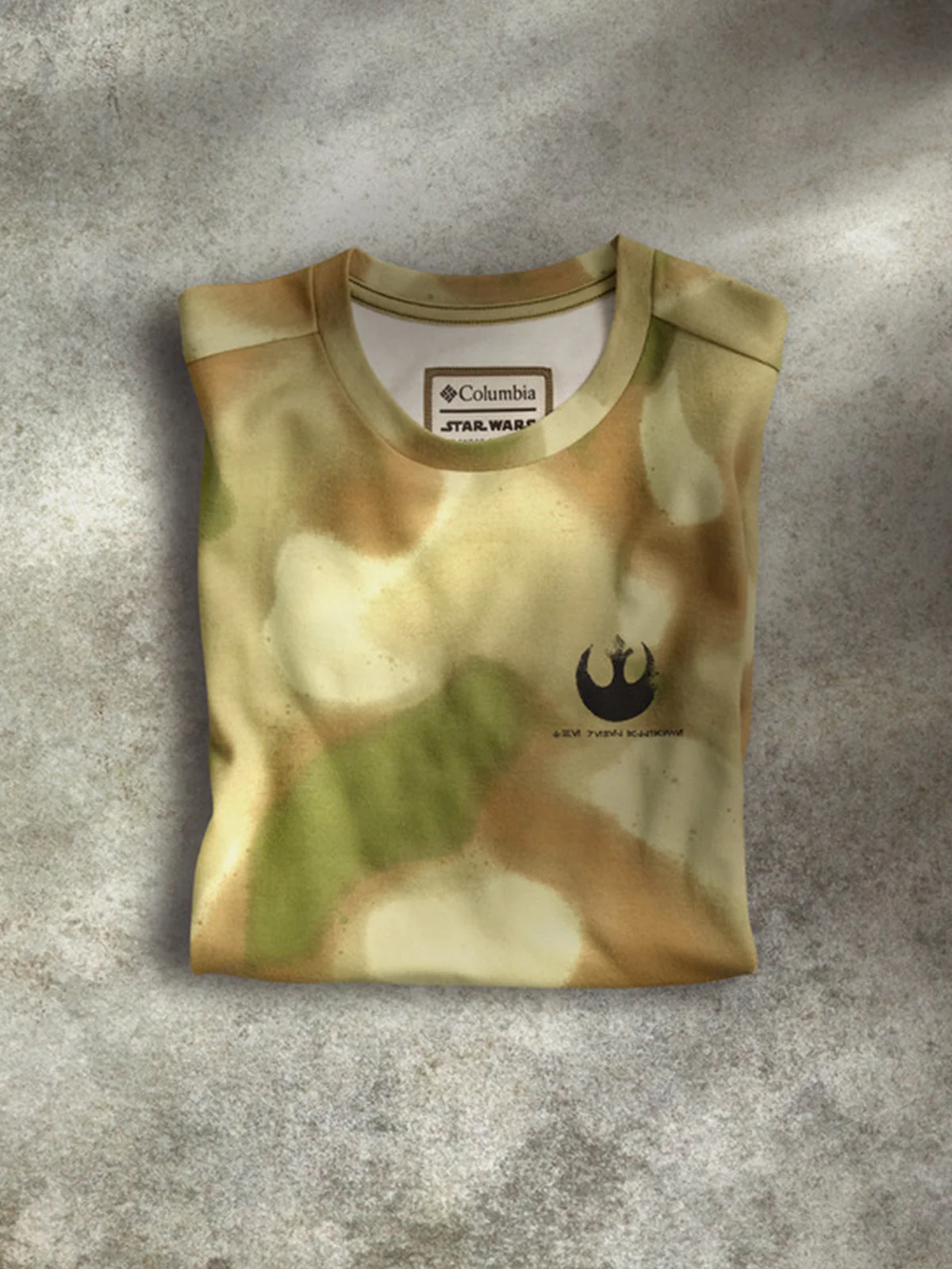 Polera Manga Corta Hombre Endor Issue Camo Sho Verde Columbia - Image 3