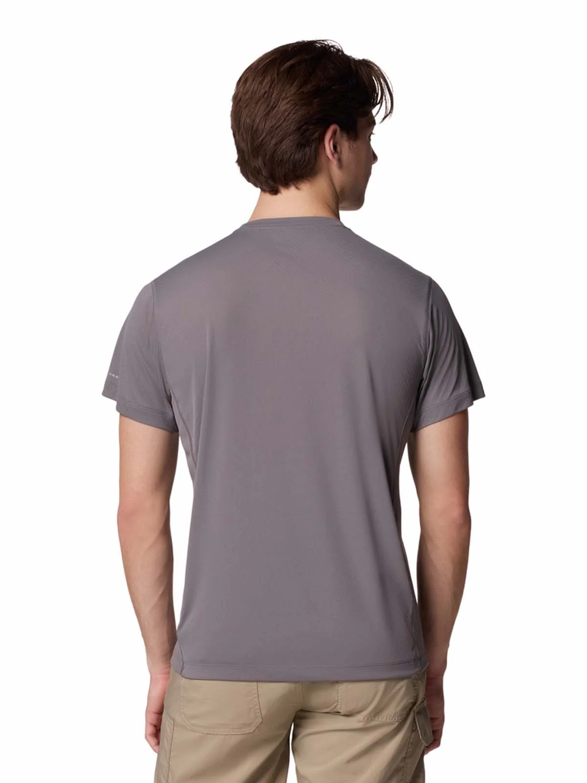 Polera Manga Corta Hombre Zero Rules Light Gris Columbia - Image 4