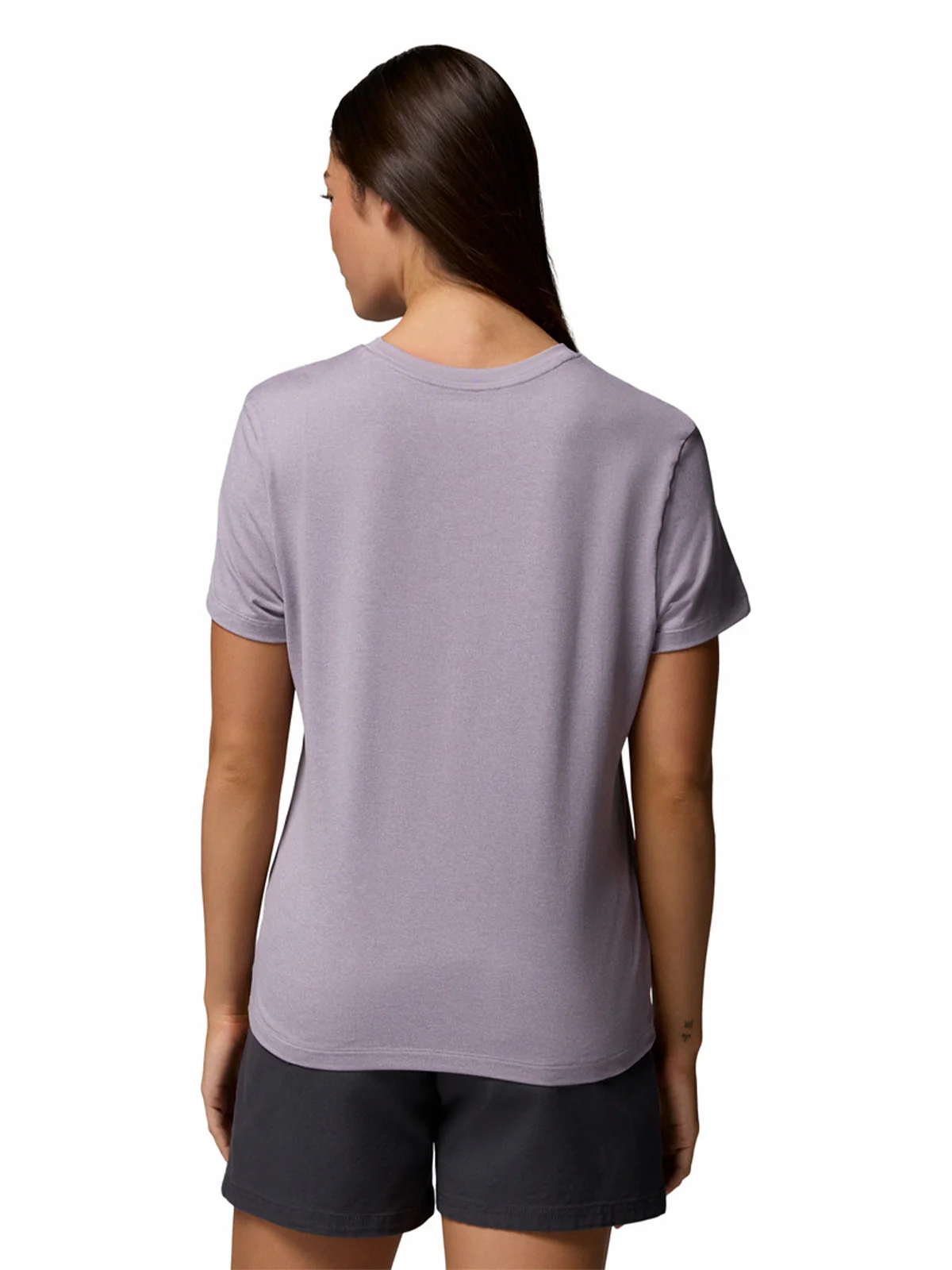 Polera Manga Corta Mujer Parsons Point Logo Morado Columbia - Image 3