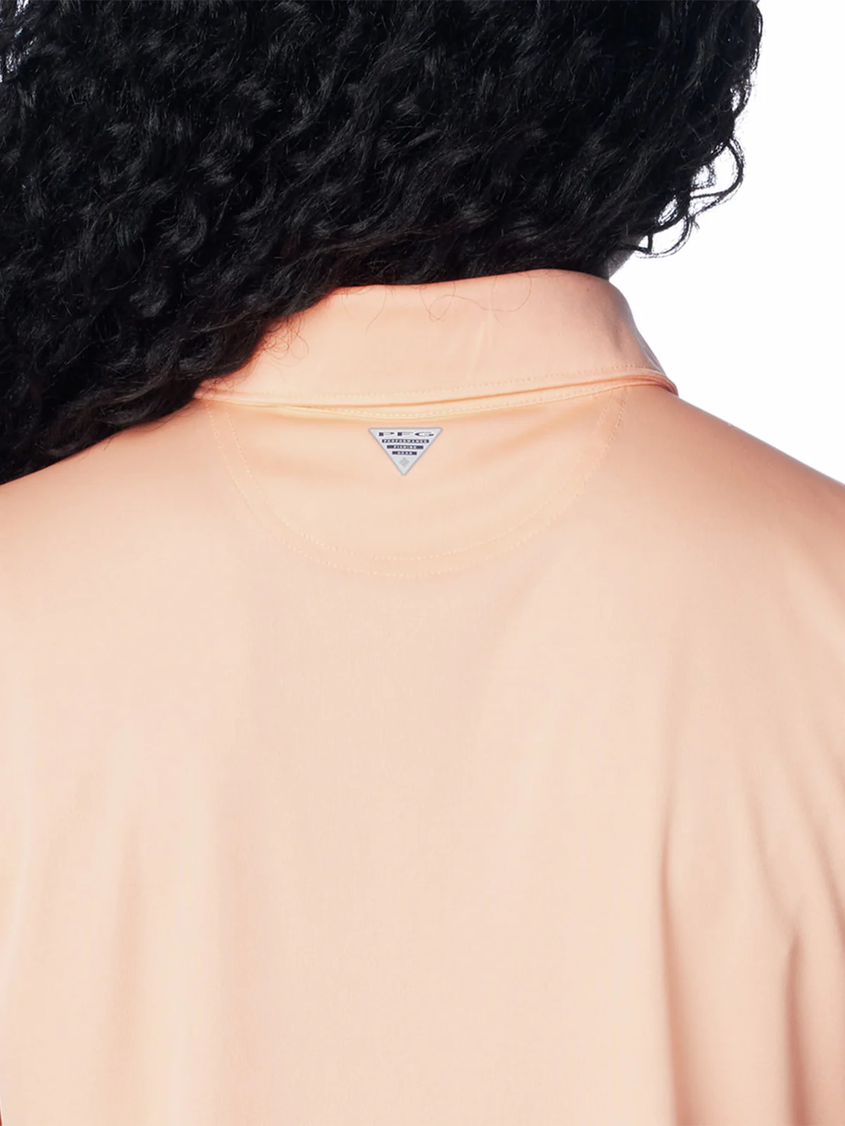 Polera Manga Corta Mujer PFG Tidal tee Rosado Columbia - Image 4