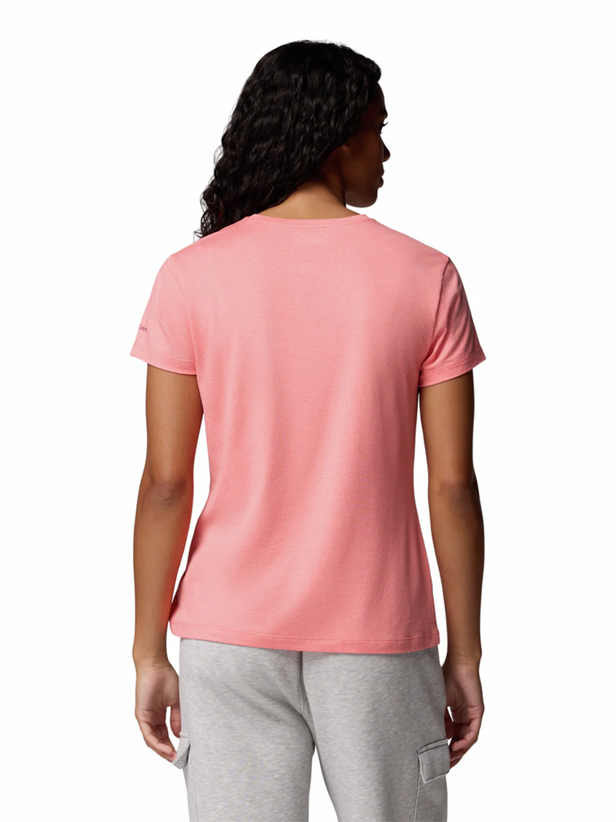Polera Manga Corta Mujer Sloan Ridge Graphic Rojo Columbia - Image 4