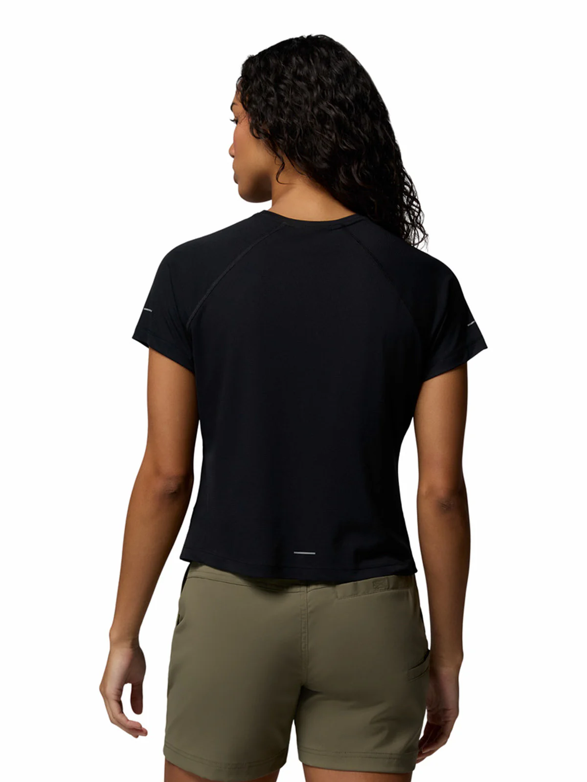 Polera Manga Corta Mujer Stealth Spring Negro Columbia - Image 3