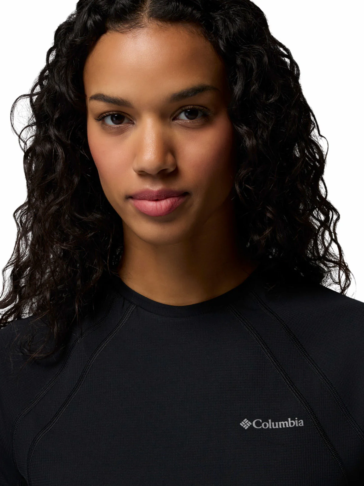 Polera Manga Corta Mujer Stealth Spring Negro Columbia - Image 4