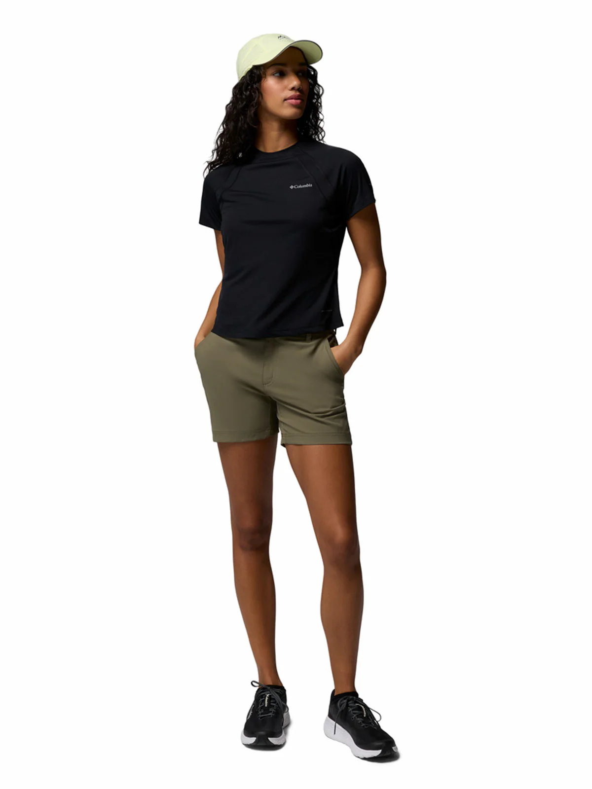Polera Manga Corta Mujer Stealth Spring Negro Columbia - Image 5