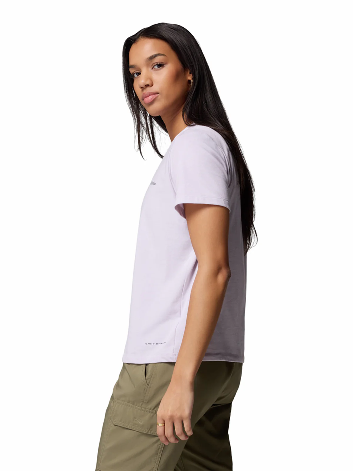 Polera Manga Corta Mujer Sun Trek II Morado Columbia - Image 2