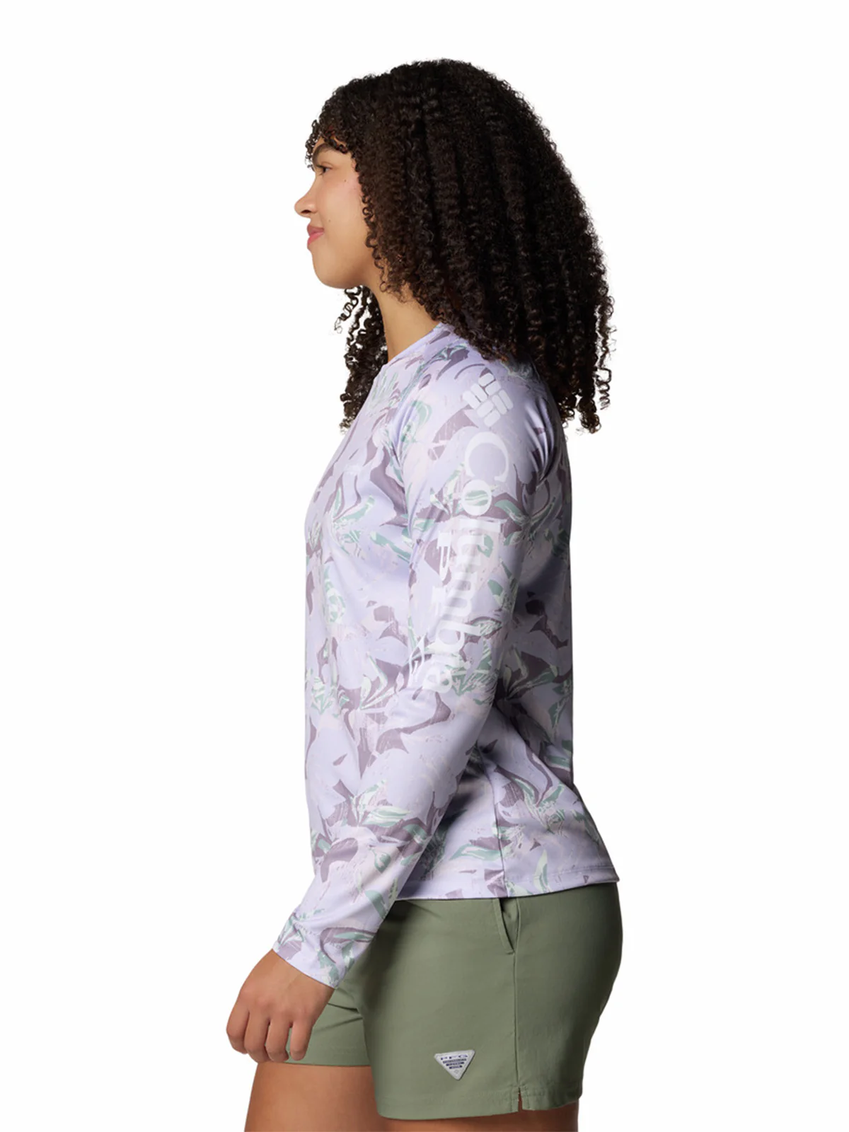 Polera Manga Larga Mujer Super Tidal Morado Columbia - Image 2