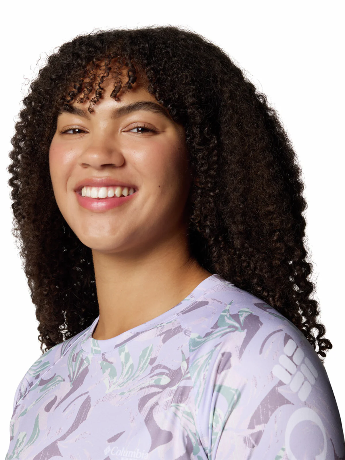 Polera Manga Larga Mujer Super Tidal Morado Columbia - Image 3