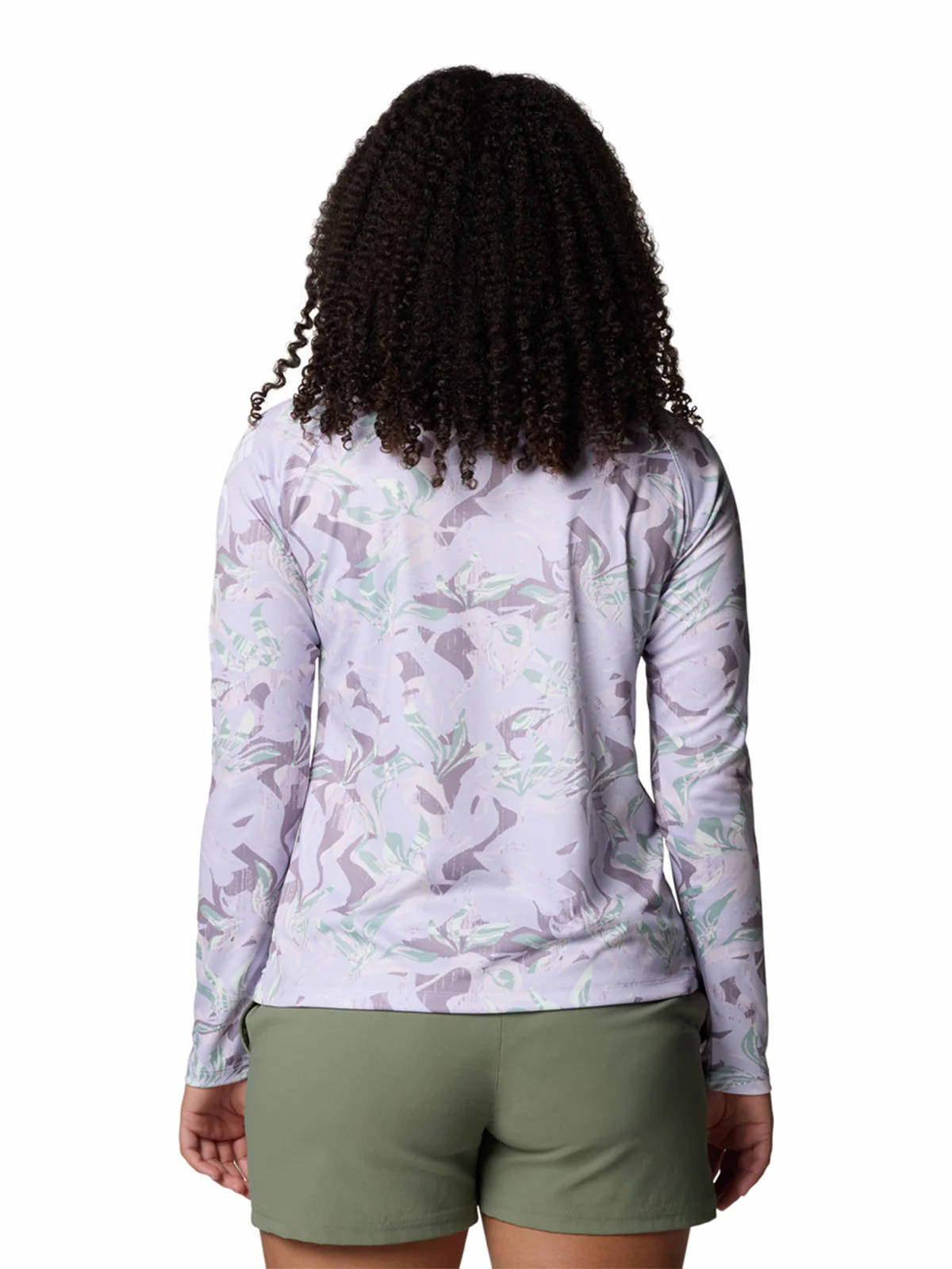 Polera Manga Larga Mujer Super Tidal Morado Columbia - Image 4