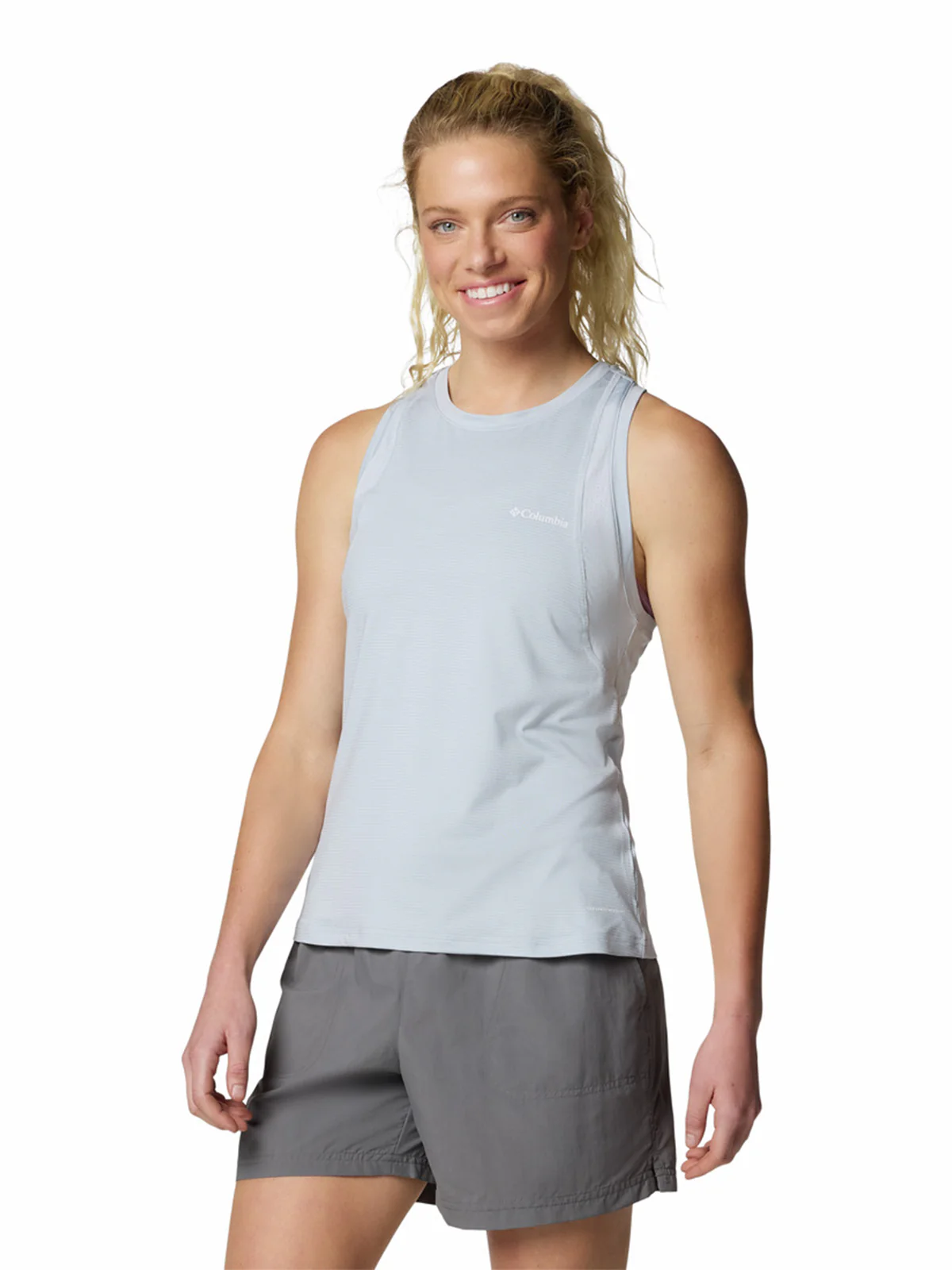 Polera Sin Mangas Mujer Weekend Ascent Gris Columbia - Image 2