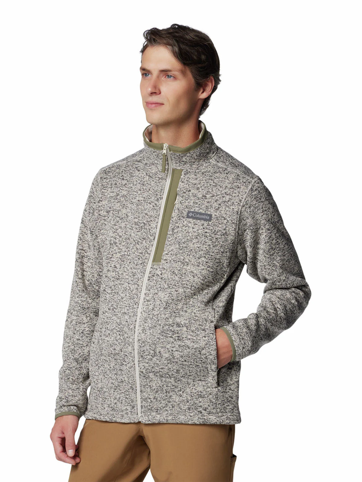 Polar Hombre Sweater Weather Full Zip Gris Columbia - Image 2